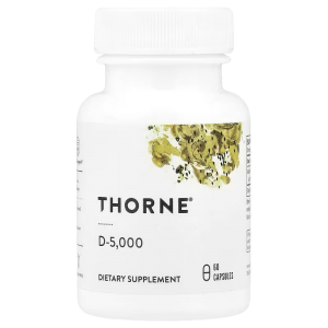 Thorne - Vitamin D3 5000 IU (125 mcg), 60  капсул