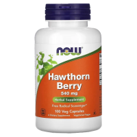 NOW - Hawthorn Berry 540 mg, 100 вегетаріанських капсул