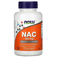 NOW - N-Acetyl Cysteine (NAC) 600 mg, 100 капсул