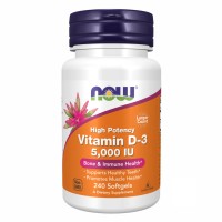 NOW - Vitamin D-3 5000UI, 240 софтгелевих капсул