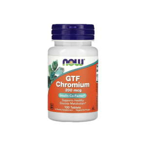 NOW - GTF Chromium 200 mcg, 100 таблеток