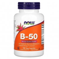 Now - Vitamin B-50, 100 капсул