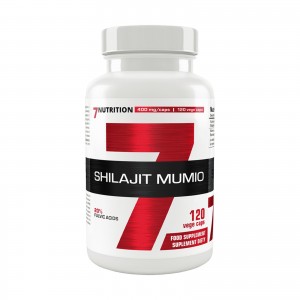 7Nutrition - Shilajit Mumio 400 mg (20% Fulvic Acid), 120 капсул