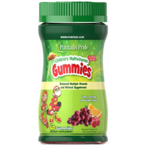 Puritan's Pride - Children's Multivitamin Gummies, 60 жевательных конфет