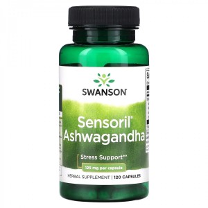 Swanson - Sensoril Ashwagandha 125 mg, 120 капсул