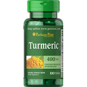 Puritan's Pride - TURMERIC 400 mg, 100 капсул