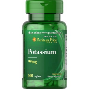 Chelated Potassium 99 mg, 100 каплет