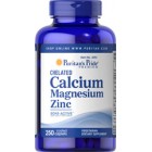 Chelated Calcium Magnesium Zinc, 250 каплет