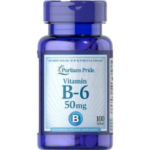 Vitamin B-6 50 mg, 100 таблеток