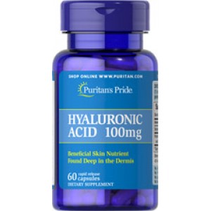 Hyaluronic Acid 100 mg, 60 капсул