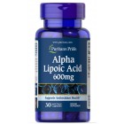 Puritan's Pride - Alpha Lipoic Acid 600 mg, 30 капсул