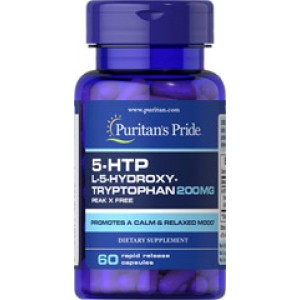 5-HTP 200 mg (Griffonia Simplicifolia), 60 капсул