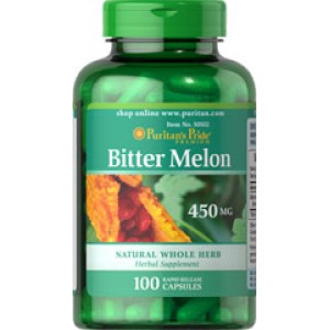 Puritan's Pride - Bitter Melon 450 mg, 100 капсул