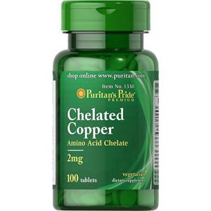 CHELATED COPPER 2 mg, 100 таблеток