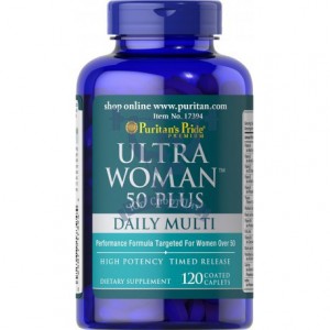 Puritan's Pride - Ultra Woman™ 50 Plus, 120 каплет