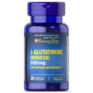 L-Glutathione 500 mg, 30 капсул