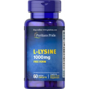 L-Lysine 1000 mg, 60 каплет