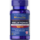 Puritan's Pride - Melatonin 10 mg Quick Dissolve, 45 таблеток для рассасывания