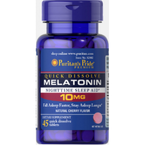 Melatonin 10 mg Quick Dissolve Cherry Flavor