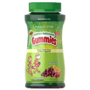 Puritan's Pride - Children's Multivitamin Gummies, 120 желейних цукерок