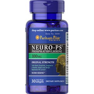 Neuro-Ps (Phosphatidylserine) 100 mg, 30 гелевых капсул