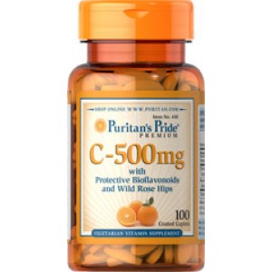 Vitamin C-500 mg, 100 каплет