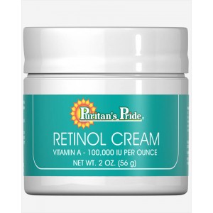 Puritan's Pride - Retinol Cream (Vitamin A 100,000 IU Per Ounce), 60 мл (крем)