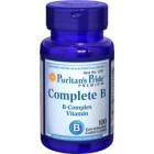 Puritan's Pride - Complete B (Vitamin B Complex), 100 каплет