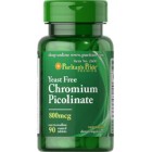 Puritan's Pride - Chromium Picolinate 800 mcg Yeast Free, 90 таблеток