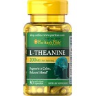 Puritan's Pride - L-Theanine 200 mg, 30 капсул