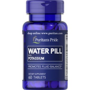 Water Pill with Potassium, 60 таблеток