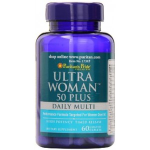 Puritan's Pride - Ultra Woman™ 50 Plus, 60 каплет