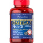 Puritan's Pride - Omega-3 Fish Oil Double Strength 1200 mg, 90 гелевих капсул