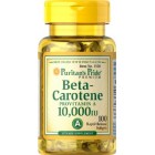 Puritan's Pride - Beta-Carotene 10 000 IU, 100 гелевых капсул