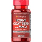 Puritan's Pride - Horny Goat Weed with Maca 500 mg / 75 mg, 60 капсул