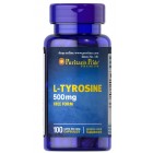 Puritan's Pride - L-Tyrosine 500 mg, 100 капсул