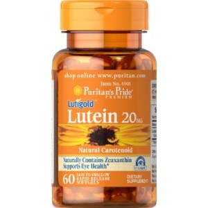 Puritan's Pride - LUTIGOLD™ LUTEIN 6 mg, 100 гелевых капсул