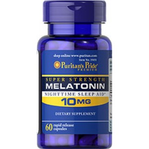 Puritan's Pride - MELATONIN 10 mg, 60 капсул