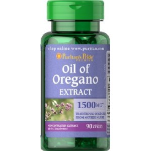 Puritan's Pride - Oil of Oregano Extract 150 mg, 90 гелевих капсул