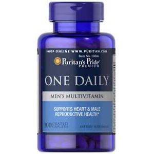 Puritan's Pride - One Daily Men's Multivitamin, 100 каплет