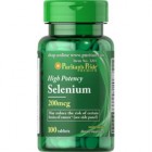 Puritan's Pride - Selenium 200 mcg, 100 таблеток