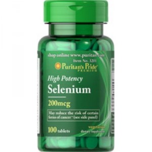 Selenium 200 mcg, 100 таблеток