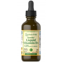 Puritan's Pride - Vitamin D3 5000 IU (125 mcg) Liquid, 59 мл