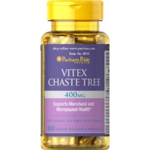 Vitex Agnus Castus (Chasteberry) 400 mg, 100 капсул