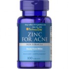 Puritan's Pride - Zinc for Acne, 100 таблеток