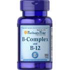 Puritan's Pride - Vitamin B-Complex and Vitamin B-12, 180 таблеток