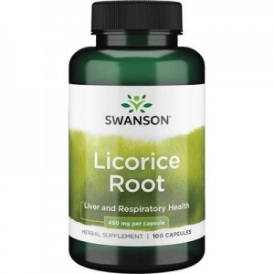 Swanson - Licorice Root, 100  капсул