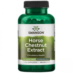 Swanson - Horse Chestnut 250 mg Extract, 120 капсул