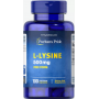 Puritan's Pride - L-Lysine 500 mg, 100 капсул