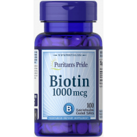 Puritan's Pride - Biotin 1000 mcg, 100 таблеток